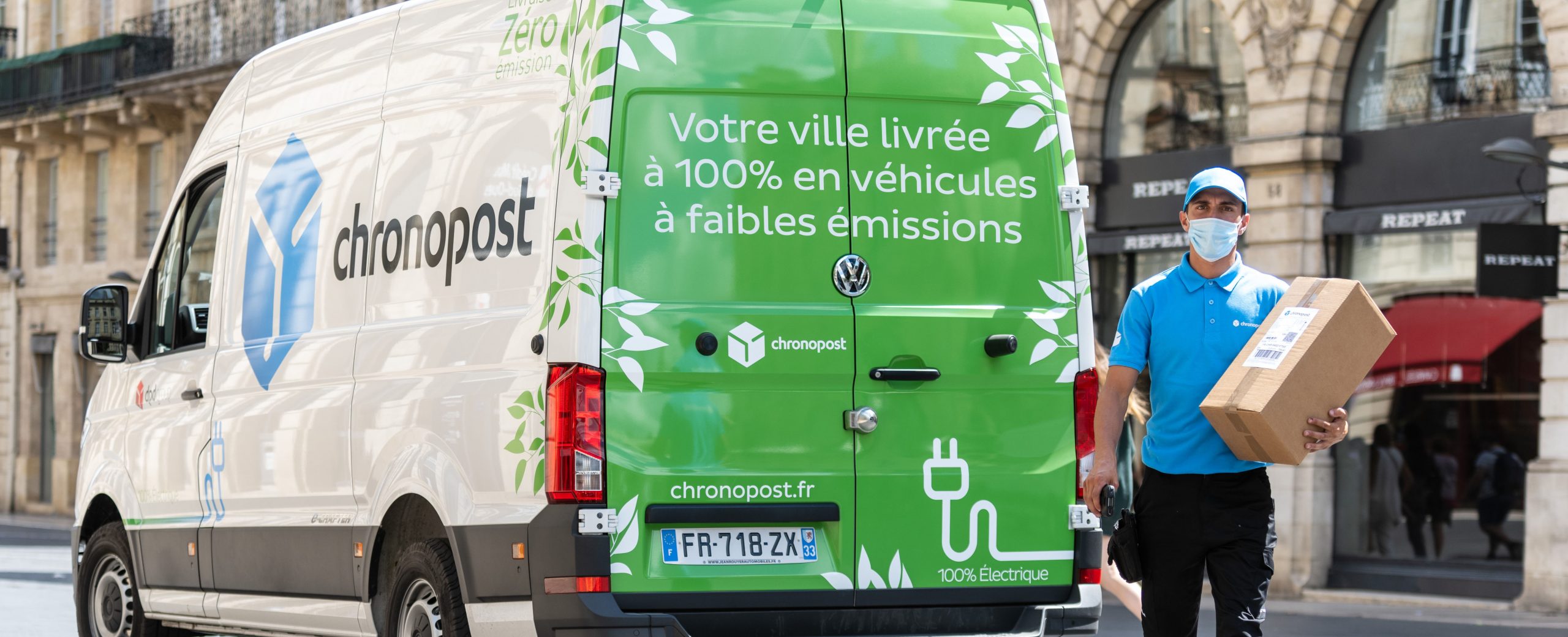 Chronopost rolls out 100 lowemissions vehicles in another 24 cities