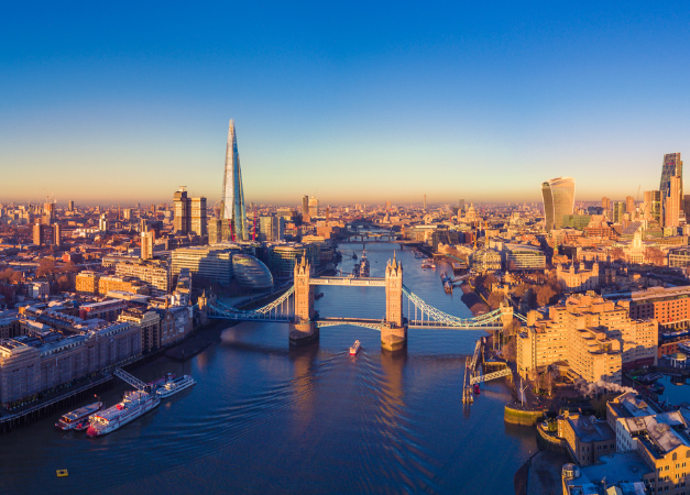 City skyline, London